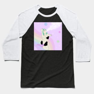 Space smoke Baseball T-Shirt